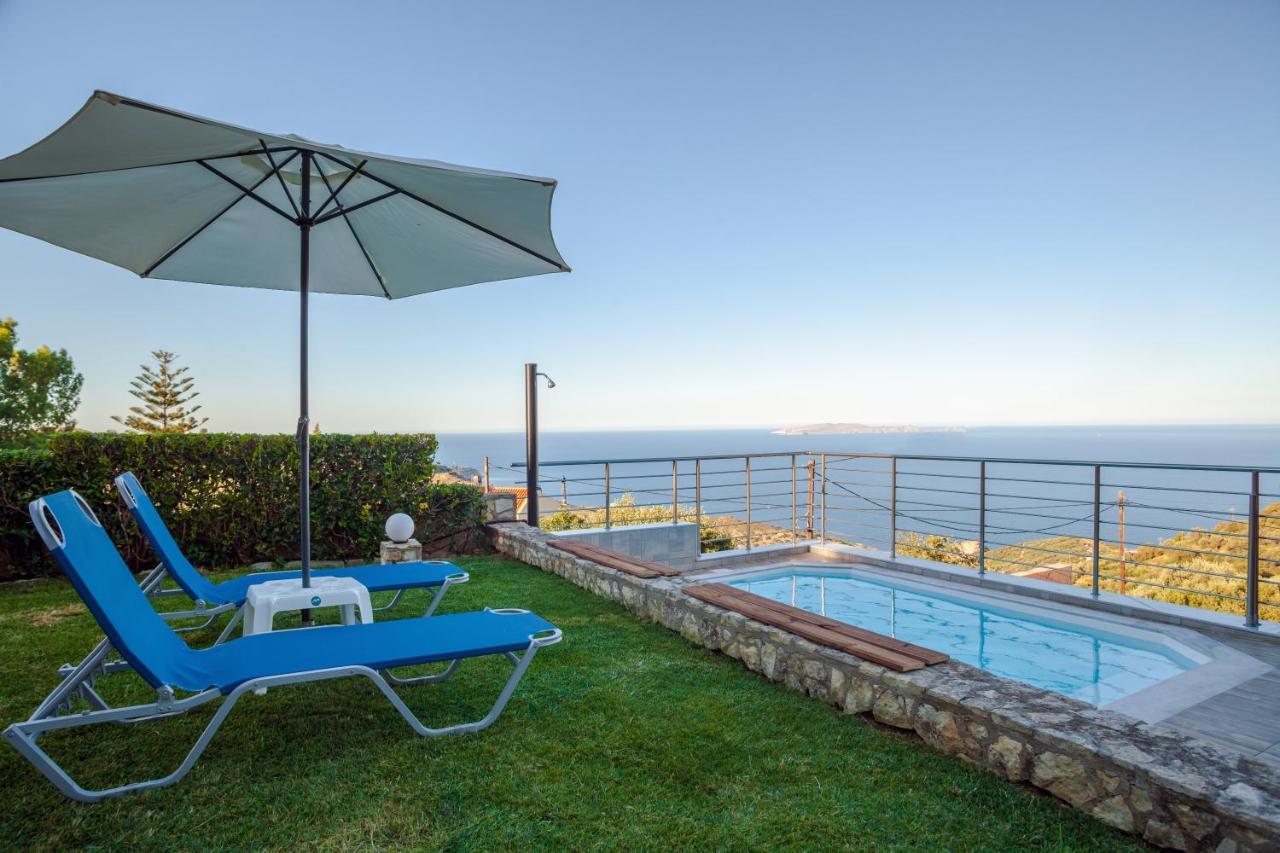 Panorama Traditional House With Private Pool Rodhiá Extérieur photo