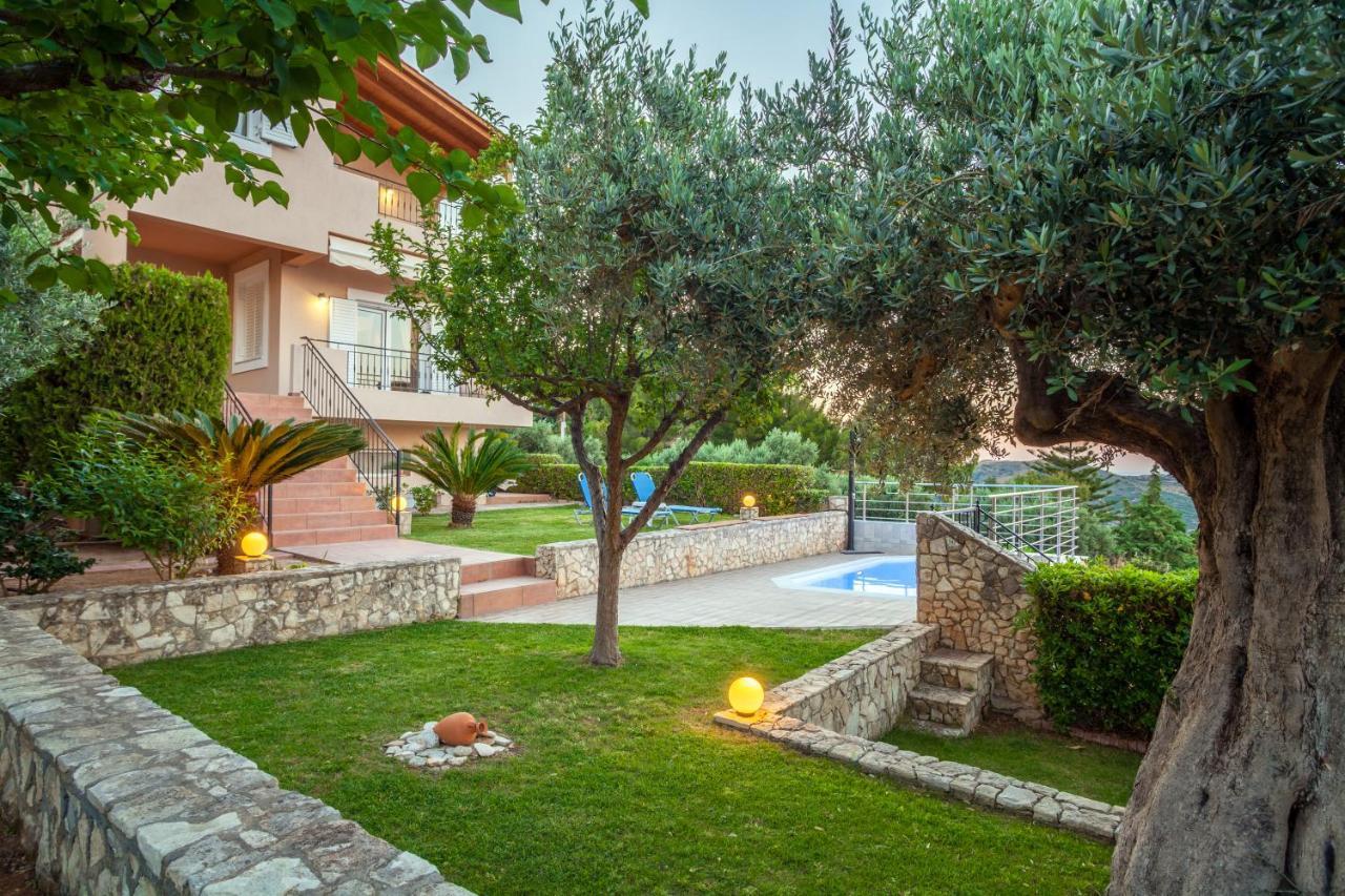 Panorama Traditional House With Private Pool Rodhiá Extérieur photo
