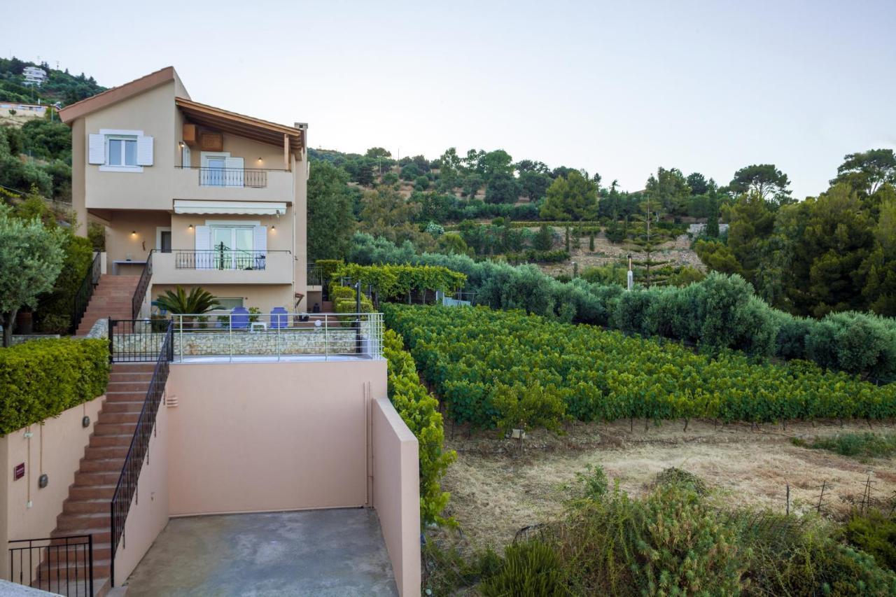 Panorama Traditional House With Private Pool Rodhiá Extérieur photo
