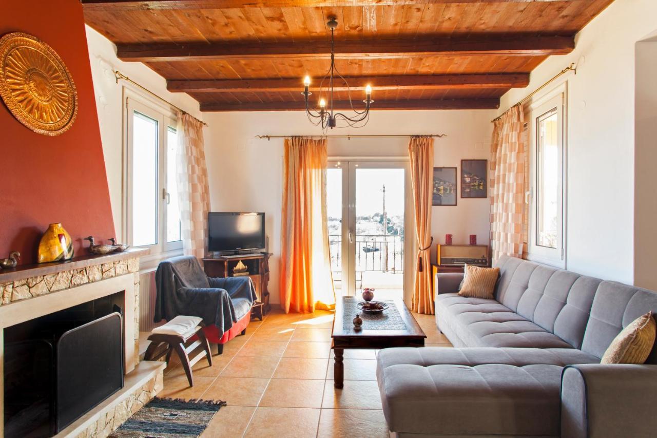Panorama Traditional House With Private Pool Rodhiá Extérieur photo
